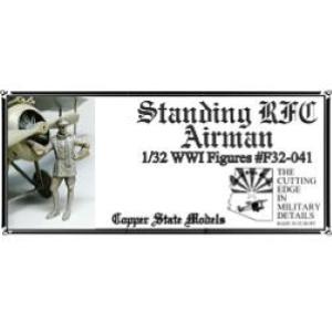 Copper State Models: 1/32; Standing RFC Airman