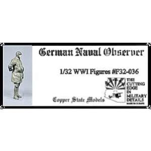 Copper State Models: 1/32; German Naval Observer
