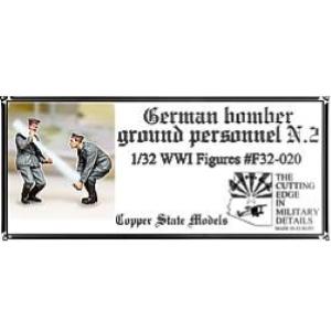 Copper State Models: 1/32; German bomber ground personnel N.2