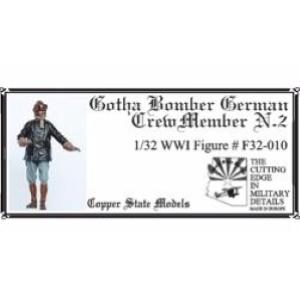 Copper State Models: 1/32; Gotha Bomber German Crew Member N.2