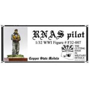 Copper State Models: 1/32; Royal Naval Air Service pilot