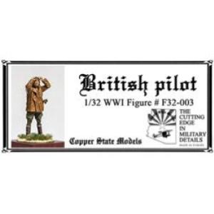 Copper State Models: 1/32; British Pilot