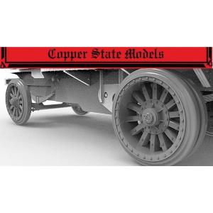 Copper State Models: 1/35; Garford-Putilov reinforced wheels (Naval type)