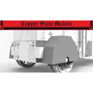 Copper State Models: 1/35; Ehrhardt rear fenders, early type