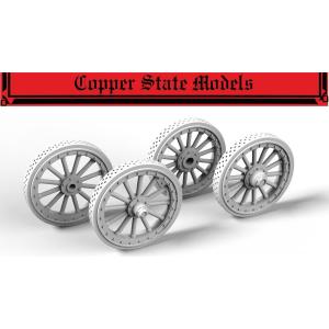 Copper State Models: 1/35; Canadian armoured Car resin wheels