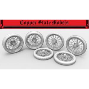 Copper State Models: 1/35; Lanchester Wire wheels