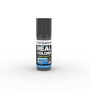 AK INTERACTIVE: Real Colors Flat Black RAL 9005 17 ml.