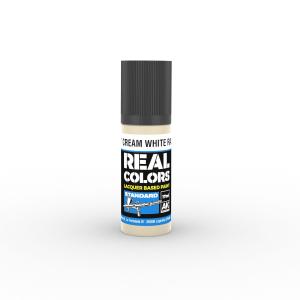 AK INTERACTIVE: Real Colors Cream White RAL 9001 17 ml.