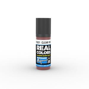 AK INTERACTIVE: Real Colors Clear Red 17 ml.