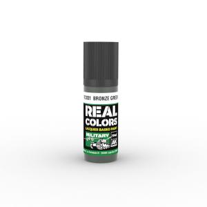 AK INTERACTIVE: Real Colors Bronze Green 17 ml.