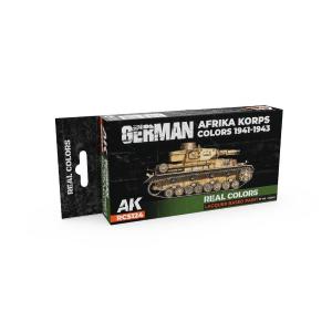 AK INTERACTIVE: Real Colors German Afrika Korps Colors 1941-1943 SET