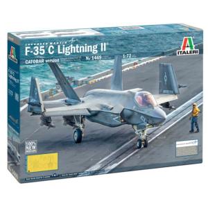ITALERI: 1/72; F-35C Lightning II - 100% NUOVO STAMPO