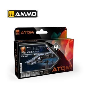 AMMO of MIG: ATOM Gravity Set 4 - Metallic Set (6 colori per set)