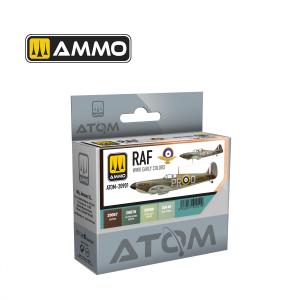 AMMO of MIG: ATOM RAF WWII Early Colors Set (4 colors per set)