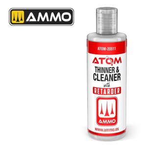 Ammo of Mig ATOM Thinner and Cleaner with Retarder 60 ml
