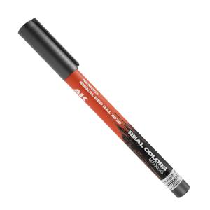 AK INTERACTIVE: REAL COLORS MARKERS SIGNAL RED RAL 3020