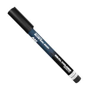 AK INTERACTIVE: REAL COLORS MARKERS BLUE RAL5001