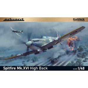 EDUARD: 1/48; The ProfiPACK edition kit of British fighter aircraft Spitfire Mk.XVI
