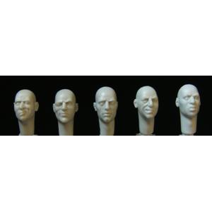 HORNET: 5 bald heads with one eye closed (sighting rifles, telescopes etc.)