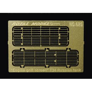Royal Model: 1/35; Engine grill screen  T34