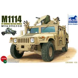 Bronco Models: 1/35; M1114 Up-Armored Tactical Vehicle