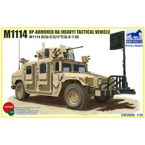 Bronco Models: 1/35; M1114 Up-Armoured HA(heavy) Tactical Vehicle