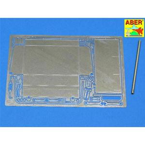 ABER: 1/16 photoetched set for Russian Heavy Tank KV-1 or KV-2 vol. 2 - Tool boxes early (Tamiya)