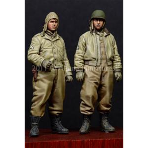 Alpine Miniatures: 1/35; WW2 US AFV Crew Set 2 figures