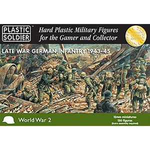 PLASTIC SOLDIER CO: Late War German Infantry 1943-45