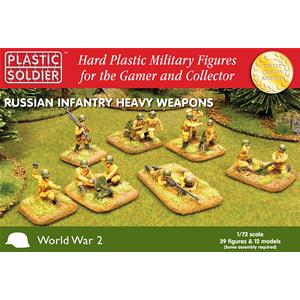 PLASTIC SOLDIER CO: 1/72 Fanteria Russa con Armi Pesanti