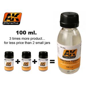 AK INTERACTIVE: Diluente Inodore per Smalto 100ml