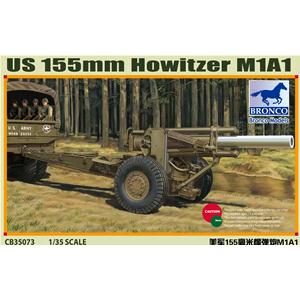 Bronco Models: 1/35; US M1A1 155mm Howitzer(WWII)