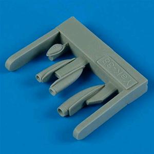 Quickboost: scala 1:48 ;  Yak-38 Forger A air scoops - HOBBY BOSS