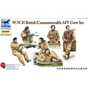 Bronco Models: 1/35; British/Commonwealth AFV Crew set