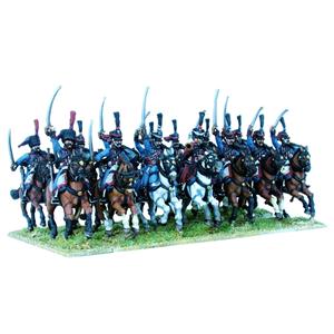 Perry Miniatures: 28mm; Plastic French Napoleonic Hussar box set (14 hussars)