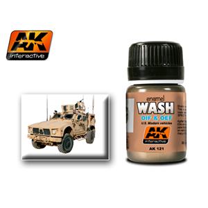 AK INTERACTIVE: lavaggio per veicoli OIF & OEF - US; 35ml