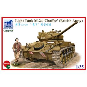 Bronco Models: 1/35; Light Tank M-24 'Chaffee' (British Version)
